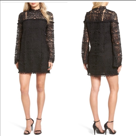 ✨HP✨Tularosa Matilda Black Lace Dress - Picture 4 of 5